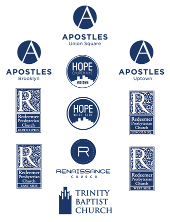 Partner church logos