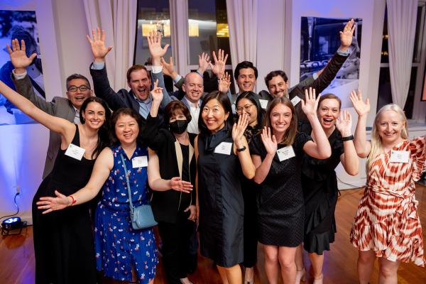 2022 Spring Benefit staff and board