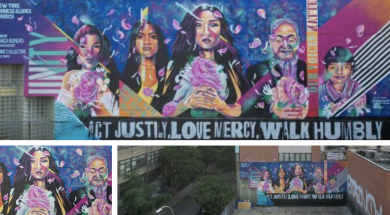 Thrive Collective AAPI mural